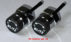 BLITZ ブリッツ 車高調ZZ-R用 減衰力調整ダイヤル M10 BLACK（セットA）