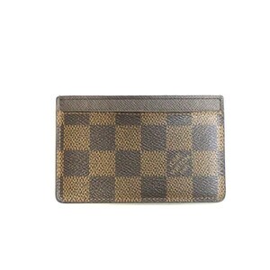 LOUIS VUITTON ルイヴィトン N61722 ポルト カルト・サーンプル ダミエ カードケース 中古品 used AB