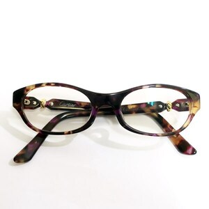 Cartier Cartier 140toliniti times entering glasses brown group purple series [ free shipping ][ pawnshop .... department Yokohama . south shop ] secondhand goods used AB