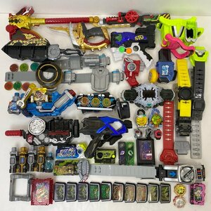 【ジャンク】仮面ライダー 戦隊 特撮系 TOY おもちゃ 変身ベルト 等まとめ セット ビルド/オーズ/電王/エグゼイド 他【同梱不可】C