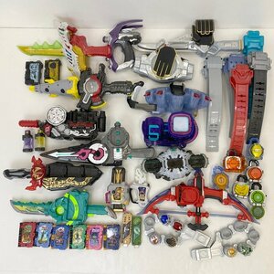 [ Junk ] Kamen Rider Squadron special effects series TOY toy metamorphosis belt etc. summarize set Saber / armour ./ Wizard / build other [ including in a package un- possible ]D