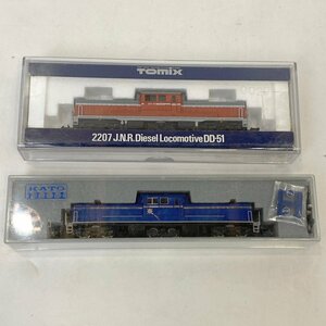 [ used ] N gauge DD51 diesel locomotive TOMIX 2207*KATO 7002-3 Hokutosei operation verification settled to Mix Kato . water metal [ including in a package un- possible ]