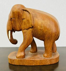 象木彫り 置物 木製 