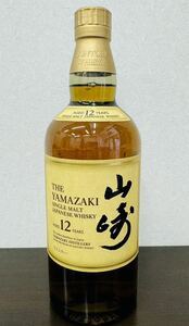 未開栓☆山崎12年サントリー シングルモルトウイスキー SUNTORY YAMAZAKI WHISKY 山崎 700ml