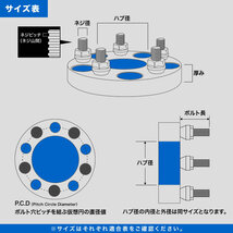 200系ハイエース[H16.8-]ワイドトレッドスペーサー ワイトレ 2枚セット P.C.D139.7 ハブ径106mm 6穴 20mm 品番W06_画像3