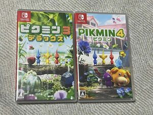 【2本セット】【Switch】 ピクミン3、Pikmin 4 ピクミン4