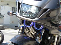 CB1300SBに対応　 オートバイ用　デイライト付きホーン　アクリルリングの色が最高。色を選んでください。_画像1
