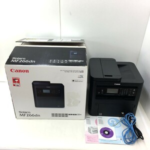 ◇【同梱不可】【160】中古品 キヤノン Canon MF266dn モノクロレーザビームプリンタ複合機 Satera 自動両面印刷機能 ※外箱利用発送