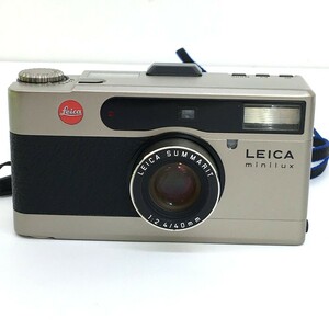 □■【60】【同梱不可】中古品 Leica ライカ minilux ミニルックス SUMMARIT ズマリット コンパクトフィルムカメラ 40mm F2.4