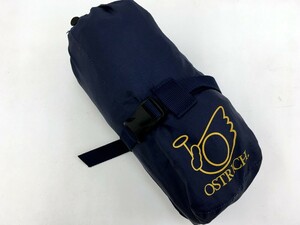 【同梱可】【60】中古品 OSTRICH 超速FIVE 輪行袋 ネイビーブルー オーストリッチ 超速ファイブ