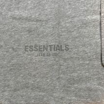 新品未使用 ESSESNTIALS ロンT サイズS グレー エッセンシャルズ 灰色 長袖 Tシャツ _画像2