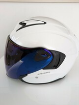 【美品】カブト EXCEED PEARL WHITE XLサイズ おまけ付 _画像3