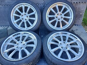 希少!!SSR レオンハルト jager(イェーガー) ブラッシュド 新品245/40R20 アルファードエスティマクラウンレクサスエルグランドフーガシーマ