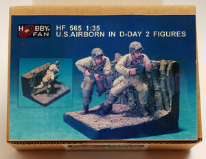 ホビーファン565 1/35 U.Sエアボーン D-DAY(2体入り)