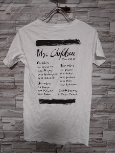 unisex G730 ミスターチルドレン Mr.Children Tour 2018-19 重力と呼吸 半袖ツアーTシャツ S ホワイト 