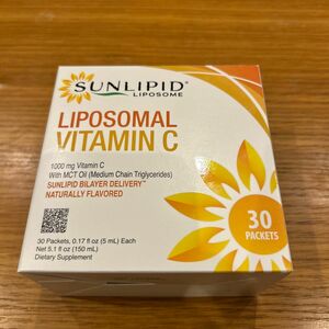 SunLipid 液状サプリメント リポソームビタミンC1000mg 30包 サンフラワー配合 （5.0 ml×30） 