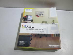 [CD2]★Microsoft Office Personal Edition 2003 office HomeStyle+ 2枚セット★