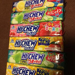 森永　MORINAGA ハイチュウ　うまイチュウ　H I-CHEW マンゴー　青りんご　イチゴ　レモン　すッパイチュウ　ひと口