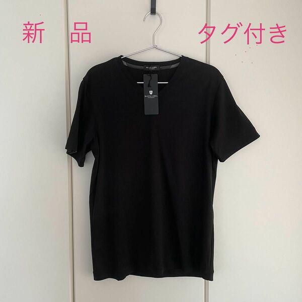 【新品】バーバリー ブラックレーベル クリストブレッジ Tシャツ　黒色　M