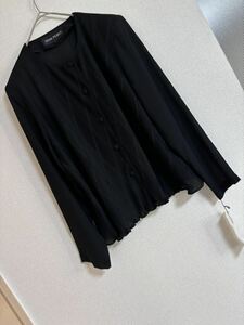  не использовался SOIR PERLE Tokyo sowa-ru плиссировать формальный over блуза размер 11