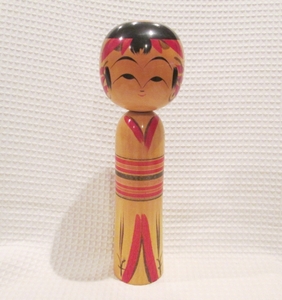 佐藤幸一 ☆ 高さ 約24cm ☆ こけし 伝統こけし 伝統工芸 民芸 日本製 人形 kokeshi doll