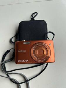 ニコン　クールピクス　S3500　デジタルカメラ　NIKON COOLPIX 動作未確認