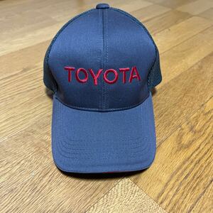 TOYOTA トヨタ　キャップ 作業帽子 グレー系