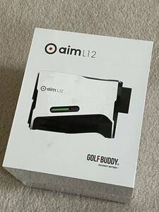 送料無料　新品　GOLFBUDDY ゴルフバディ aim L12 レーザーレンジファインダー 距離測定器 コンパクト 簡単 高低差切替