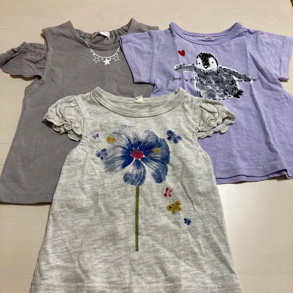 ベビー 半袖Tシャツ 3点まとめ売り 90サイズ
