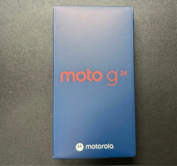 未使用新品 motorola moto g24チャコール SIMフリー