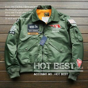 3076 inscription XXL#G.GABRIEL complete sale men's thin high class badge gorgeous embroidery CWU 45P military US flight jacket MA-1 light weight 