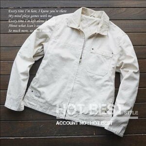  highest peak #BOO SCB men's COTTON cool good .. adult blouson jacket gentleman outer spring summer inscription XL/3436