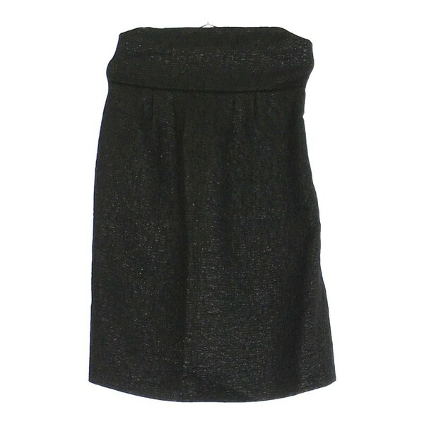 【08752】 MINIMUM ナロースカート 2 M ブラック しわ加工 黒 キラキラ リボン 高級感 日本製 インナーあり