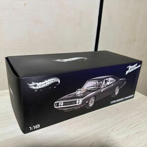 ホットホイール 1/18 FAST&FURIOUS 1970 Dodge Charger Dom's ワイルドスピード ダッジ チャージャー ドミニク 劇中車 ハイエンドかー