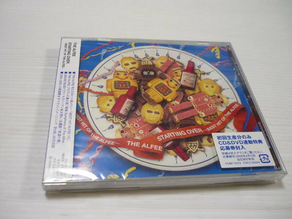 [管00]【送料無料】CD THE ALFEE / STARTING OVER～BEST HIT OF THE ALFEE～ 邦楽 桜井賢 坂崎幸之助 高見沢俊彦