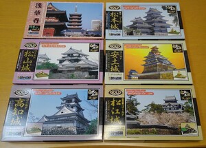  Matsumoto castle [ japanese name castle Joy Joy collection JJ9] (1/430) another 12 box together 