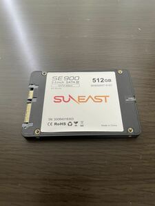 1円〜2.5インチSDD Sata 3 SE900 512GB ジャンク品