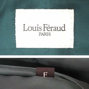 美品【 Louis Ferauud★飾りボタン 】レア 高級毛皮 シェアードミンク◆ショートコート：55cm丈 襟：ギャザーデザイン ブルー系◆U360Tの画像8