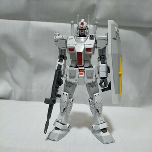 ガンダム　プレミアムバンダイ　 HG　ガンダムオリジン　MSD 1/144 　RX-78-2 ガンダムロールアウトカラー　組み立て済