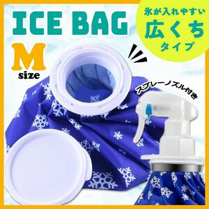 氷のう 氷嚢 M アイスバッグ スプレー 温冷対応 熱中症対策 アイシング 発熱