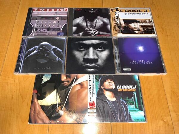 【即決送料込み】LL Cool J アルバム8枚セット / LL・クール・J / Radio / Mama Said Knock You Out / 14 Shots To The Dome / Mr. Smith