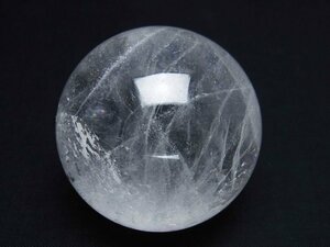 銀座東道◆天然石最高級品ヒマラヤ水晶丸玉 54mm [T62-15602]