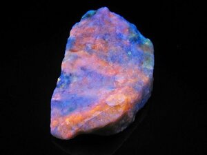 銀座東道◆超レア最高級超美品天然ハックマナイト 原石[T636-1700]