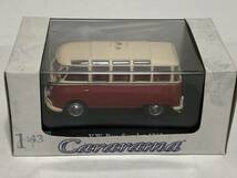  1/43 Cararama 1962' VW SAMBA BUS _画像1