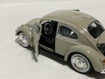 1/24 MOTOR MAX Volkswagen BEETLE 1966' 　美品　_画像6