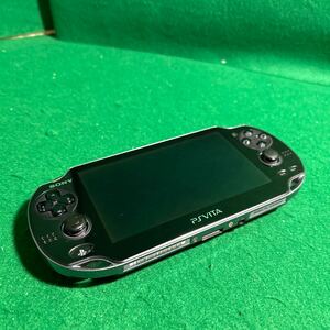 SONY PSVITA PHC-1100 ブラック　SONY P 8g SDカード付き　fw3.74 動作品 初期化 １円スタート