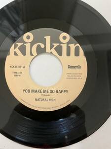 即決◆MODERN SOUL45★NATURAL HIGH／YOU MAKE ME SO HAPPY／THAT'S WHY (美品７) 10枚まで送料230円