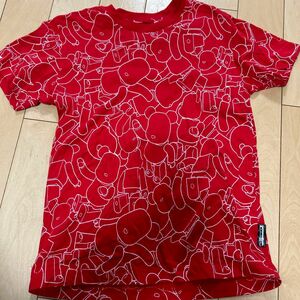 ユニクロ　UNIQLO × メディコム・トイ(MEDICOM TOY) コラボ　 総柄　半袖 Tシャツ　XS