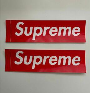 Supreme シュプリーム　ステッカー 2枚 ノベルティ