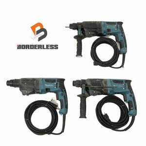 【ジャンク3台まとめ】makita マキタ 26mm 2モードハンマドリル [HR2600] [HR2601F] [HR2601F] 89326